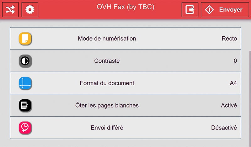 OVH Fax Pro slide 2