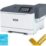 Vue de gauche de l'imprimante couleur Xerox® C410 Vue de gauche de l'imprimante couleur Xerox® C410