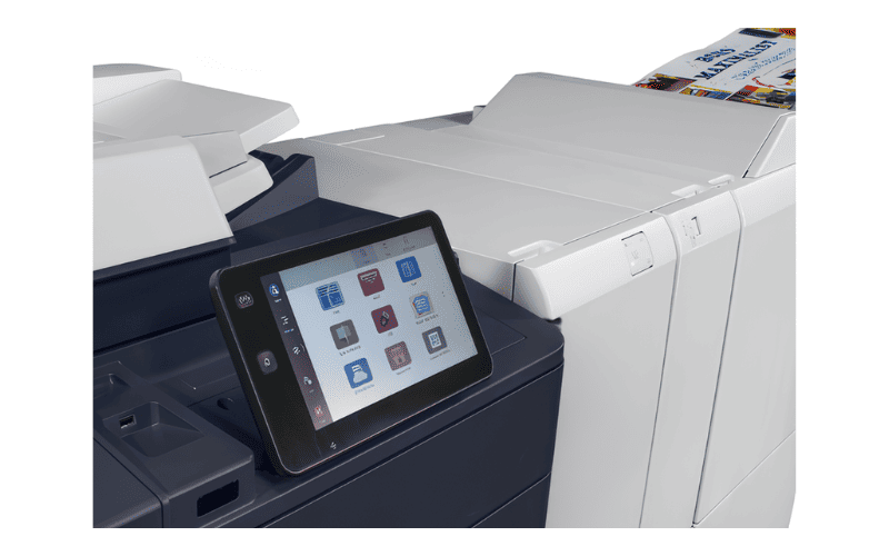 Right side accesories of the Xerox® PrimeLink® C9200 Series Printer Right side accesories of the Xerox® PrimeLink® C9200 Series Printer